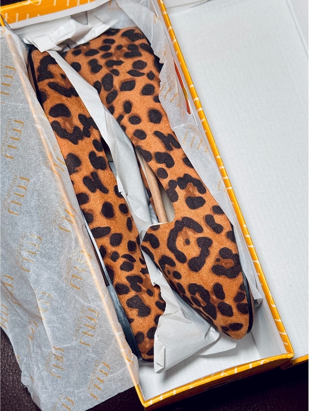 MUSSHOE Leopard Print Loafers / Flats